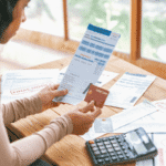 Stressed young woman has financial problems with credit card debt to pay crucial show concept of bad personal money and mortgage pay management crisis